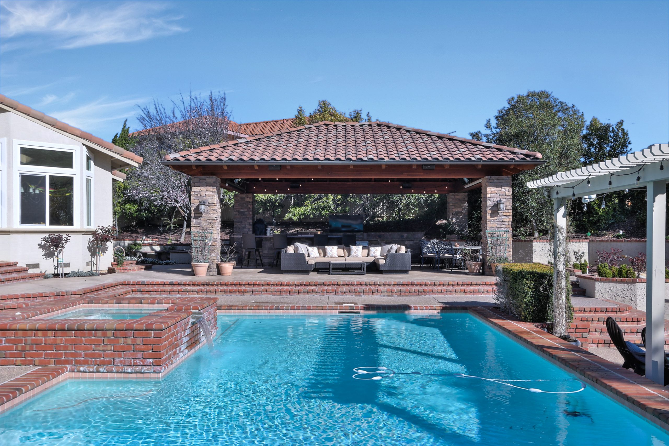 Residential · Backyard & pool